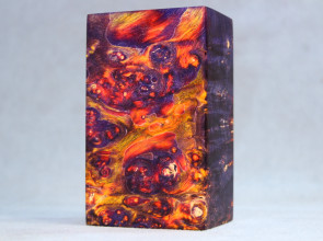 Stabilized Maple Burl Wood Mod Block